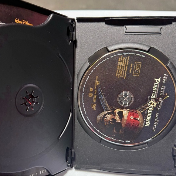 Disney’s Pirates of The Caribbean 2 DVD Movie Bundle. - Picture 4 of 5